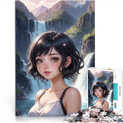 Schönes Mädchen 2000-teiliges Puzzle für Erwachsene Anspruchsvolles Spiel und Familienspaß Heimdekoration Spielzeug 70x100cm Schönes Mädchen 2000-teiliges Puzzle für Erwachsene Anspruchsvolles Spiel und Familienspaß Heimdekoration Spielzeug 70x100cm von SYUNFEI