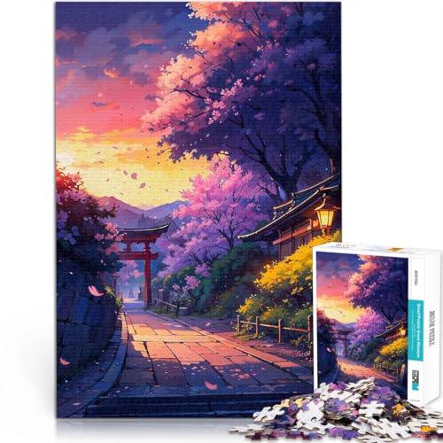 Sonnenuntergang Torii-Tor 1000-teiliges Puzzle für Teenager Pädagogisches Spielzeug zum Stressabbau Lustiges Geschenk 38x26cm Sonnenuntergang Torii-Tor 1000-teiliges Puzzle für Teenager Pädagogisches Spielzeug zum Stressabbau Lustiges Geschenk 38x26cm von SYUNFEI