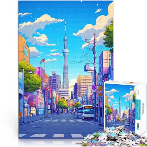 Stadtbild von Tokio 1000-teiliges Teenager-Puzzle Dekomprimierendes intellektuelles Lernspielzeug Geschenk zum Geburtstag 38x26cm Stadtbild von Tokio 1000-teiliges Teenager-Puzzle Dekomprimierendes intellektuelles Lernspielzeug Geschenk zum Geburtstag 38x26cm von SYUNFEI