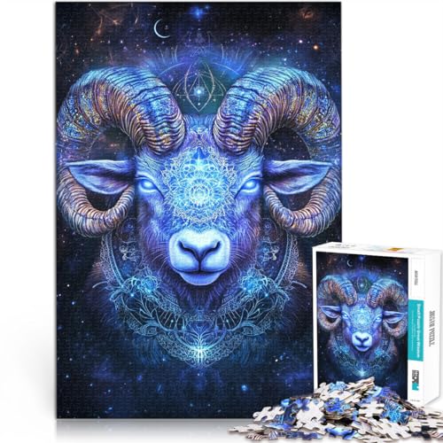 Sternenhimmel Schafe 1000-teiliges Puzzle für Erwachsene Pädagogisches Spielzeug zum Stressabbau Heimdekoration Spielzeug 38x26cm Sternenhimmel Schafe 1000-teiliges Puzzle für Erwachsene Pädagogisches Spielzeug zum Stressabbau Heimdekoration Spielzeug 38x26cm von SYUNFEI