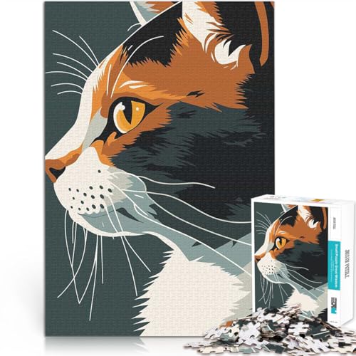 Süße Katze 1000-teiliges Puzzle für Teenager Gehirnintelligenz-Herausforderung süchtig machendes Spielzeug Wanddekoration 38x26cm Süße Katze 1000-teiliges Puzzle für Teenager Gehirnintelligenz-Herausforderung süchtig machendes Spielzeug Wanddekoration 38x26cm von SYUNFEI