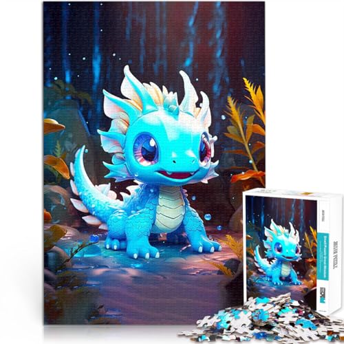 Süßer Babydrache 2000-teiliges Puzzle für Teenager Geschenke zum Suchbegriff: Herausfordernde Spiele Wichtelgeschenke 70x100cm von SYUNFEI