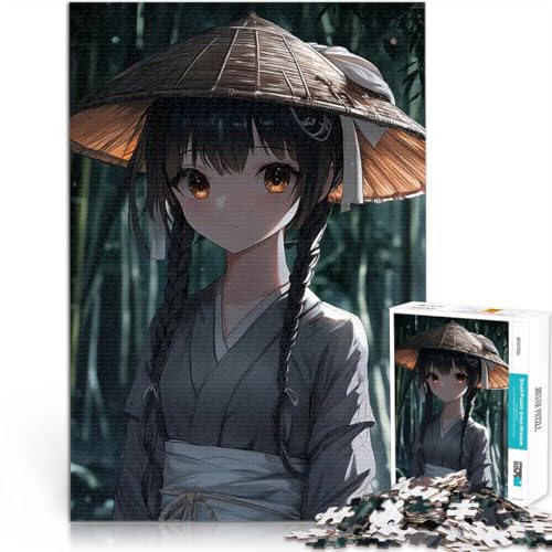 Süßes Japanisches Mädchen 1000-teilige Puzzles für Teenager lustige Spiele für die ganze Familie Geburtstagsgeschenk, Geschenke 38x26cm Süßes Japanisches Mädchen 1000-teilige Puzzles für Teenager lustige Spiele für die ganze Familie Geburtstagsgeschenk, Geschenke 38x26cm von SYUNFEI