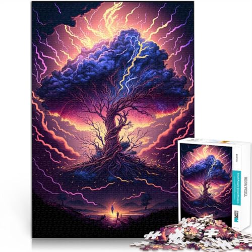 Puzzle für Erwachsene, 1000 Teile, Lebensbaum, Fantasie, Präzisionsschnitt, Lernspiel für Geburtstag, Weihnachten,38x52cm Puzzle für Erwachsene, 1000 Teile, Lebensbaum, Fantasie, Präzisionsschnitt, Lernspiel für Geburtstag, Weihnachten,38x52cm von SYUNFEI