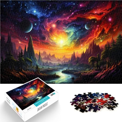 Teenager-Puzzle „Cosmic Art“, 2000 Teile für Erwachsene, 27.56 in x39.37 in, Graukarten-Puzzles, Puzzles für 14-Jährige, Lernspiele für Erwachsene und Kinder von SYUNFEI