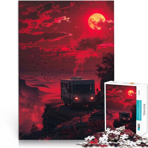 Puzzle für Erwachsene, 1000 Teile, „EIN Blick aus der Hölle“, DIY-Puzzle-Spielzeug, Herausforderung für die Gehirnintelligenz, süchtig machendes Spielzeug, 26x38cm, Puzzle für Erwachsene, 1000 Teile, „EIN Blick aus der Hölle“, DIY-Puzzle-Spielzeug, Herausforderung für die Gehirnintelligenz, süchtig machendes Spielzeug, 26x38cm, von SYUNFEI