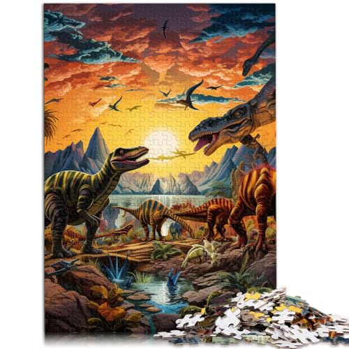 Puzzle für Erwachsene, 2000 Teile, Dinosaurierwelt, Familienspiel zur Wanddekoration, einzigartige Geburtstags, 70 x 100 cm, für Teenager ab 14 Jahren Puzzle für Erwachsene, 2000 Teile, Dinosaurierwelt, Familienspiel zur Wanddekoration, einzigartige Geburtstags, 70 x 100 cm, für Teenager ab 14 Jahren von SYUNFEI
