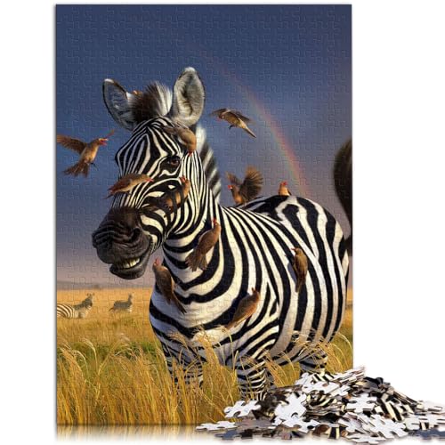 Puzzle für Erwachsene, 1000 Teile, Jailbird-Puzzle zum Selbermachen, hilft dem Gehirn, süchtig machendes Spielzeug zu trainieren und Geduld zu fördern, 14,96 Zoll x 20,47 Zoll von SYUNFEI