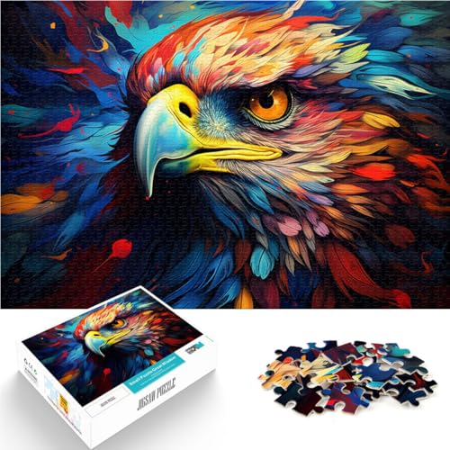 Puzzle für Erwachsene, 2000 Teile, Adler, Familienspiel zum Stressabbau, schwieriges Herausforderungspuzzle, 70 x 100 cm, für 14-Jährige von SYUNFEI