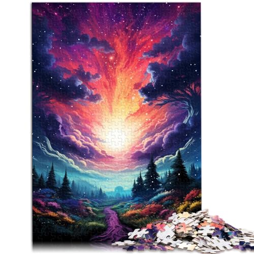 Puzzle Erwachsene, 1000 Teile, Fantasielandschaft, DIY-Puzzle-Spielzeug, Herausforderung die Gehirnintelligenz, süchtig machendes Spielzeug, 10,27 x 14,96 Zoll, 14-Jährige von SYUNFEI