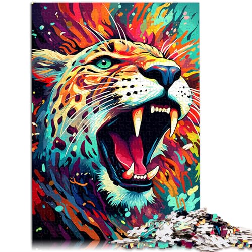 1000-teiliges Puzzle für Erwachsene, Geparden-Spielzeug, Lernspiele, Stressabbau, ganze Familie,38x52cm 1000-teiliges Puzzle für Erwachsene, Geparden-Spielzeug, Lernspiele, Stressabbau, ganze Familie,38x52cm von SYUNFEI