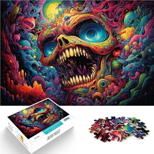 2000-teiliges Puzzle für Erwachsene, Monster-Spielzeug, Lernspiele, Stressabbau, tolles Geschenk für die ganze Familie, 70 x 100 cm, für 14-Jährige 2000-teiliges Puzzle für Erwachsene, Monster-Spielzeug, Lernspiele, Stressabbau, tolles Geschenk für die ganze Familie, 70 x 100 cm, für 14-Jährige von SYUNFEI