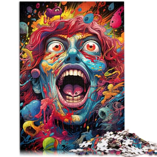 Puzzle für Erwachsene, 1000 Teile, Monster, Präzisions-Puzzle, Herausforderung für die Intelligenz des Gehirns, süchtig machendes Spielzeug,38x52cm Puzzle für Erwachsene, 1000 Teile, Monster, Präzisions-Puzzle, Herausforderung für die Intelligenz des Gehirns, süchtig machendes Spielzeug,38x52cm von SYUNFEI