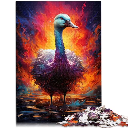Puzzle für Erwachsene, 1000 Teile, Schwanenspielzeug, Lernspiele, Stressabbau, mit passendem Poster und Quizblatt,38x52cm Puzzle für Erwachsene, 1000 Teile, Schwanenspielzeug, Lernspiele, Stressabbau, mit passendem Poster und Quizblatt,38x52cm von SYUNFEI