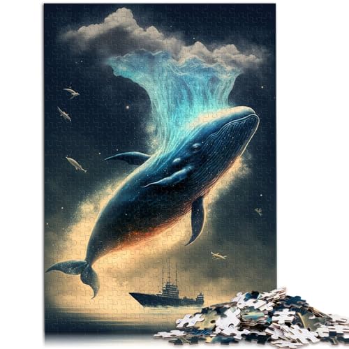 Puzzle für Erwachsene, 1000 Teile, magisches Walspielzeug, Lernspiele, Stressabbau, Weihnachtspuzzle, Geschenke, 26x38cm Puzzle für Erwachsene, 1000 Teile, magisches Walspielzeug, Lernspiele, Stressabbau, Weihnachtspuzzle, Geschenke, 26x38cm von SYUNFEI