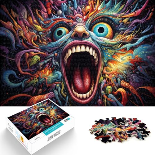 Puzzle für Erwachsene, 1000 Teile, Gesichter, Spielzeug, Lernspiele, Stressabbau, tolle Geschenke und Spielzeuge,38x52cm, für Teenager ab 14 Jahren von SYUNFEI