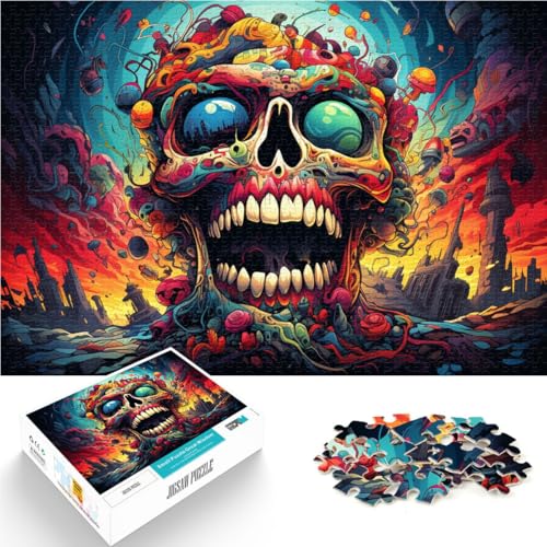 Puzzle für Erwachsene, 1000 Teile, Fantasy-Monster, Spielzeug, Lernspiele, Stressabbau, für die Heimdekoration, 26x38cm, für Jugendliche ab 14 Jahren Puzzle für Erwachsene, 1000 Teile, Fantasy-Monster, Spielzeug, Lernspiele, Stressabbau, für die Heimdekoration, 26x38cm, für Jugendliche ab 14 Jahren von SYUNFEI