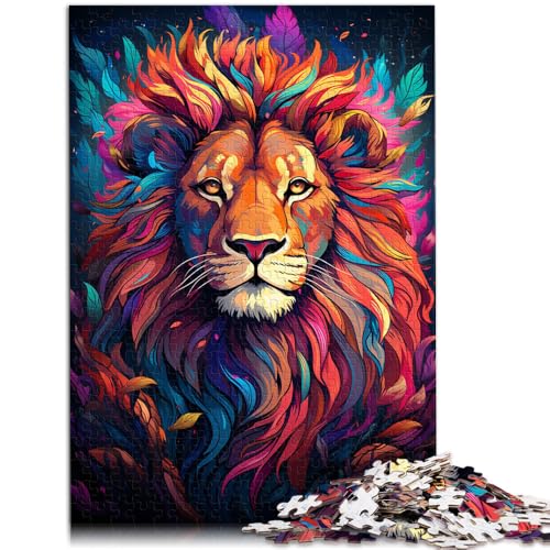 Puzzle für Erwachsene, 1000 Teile, Goldener König der Löwen, Spielzeug, Lernspiele, Stressabbau, 26 x 38cm, einzigartige Heimdekoration und Geschenke Puzzle für Erwachsene, 1000 Teile, Goldener König der Löwen, Spielzeug, Lernspiele, Stressabbau, 26 x 38cm, einzigartige Heimdekoration und Geschenke von SYUNFEI