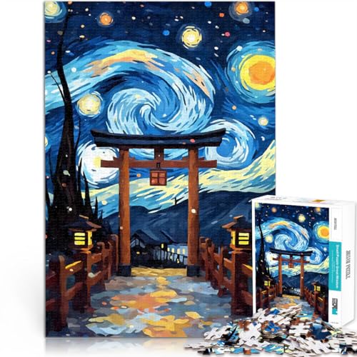 Torii-Tor Sternennacht Puzzle für Jugendliche 1000 Teile Spielzeug Lernspiele Stressabbau Wunschliste mit dem Weihnachtsmann 38x26cm Torii-Tor Sternennacht Puzzle für Jugendliche 1000 Teile Spielzeug Lernspiele Stressabbau Wunschliste mit dem Weihnachtsmann 38x26cm von SYUNFEI