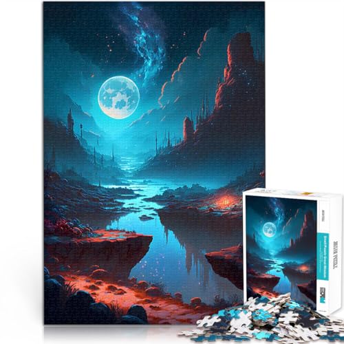 Vollmondpanorama 2000 Teenager-Teile-Puzzle Helfen Sie dem Gehirn, süchtig machende Spielzeuge zu trainieren, um Geduld zu entwickeln tolles Geschenk 70x100cm Vollmondpanorama 2000 Teenager-Teile-Puzzle Helfen Sie dem Gehirn, süchtig machende Spielzeuge zu trainieren, um Geduld zu entwickeln tolles Geschenk 70x100cm von SYUNFEI