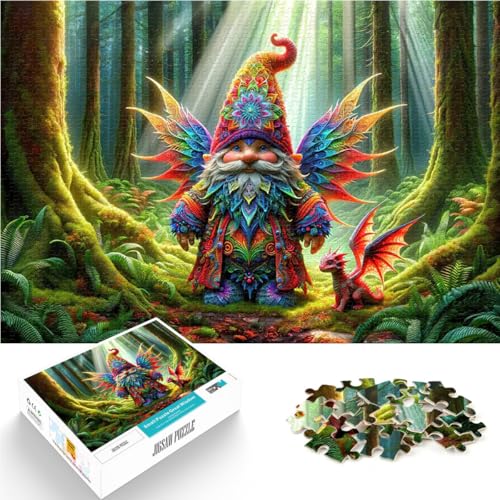 Wächter der Launen Puzzle für Erwachsene mit 1000 Teilen Lernspielzeug für die ganze Familie Tolles Geschenk für Spiele 38x26cm von SYUNFEI