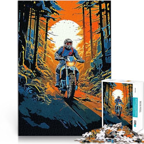Waldausflüge Teenager-Puzzle 1000 Teile Gehirnintelligenz-Herausforderung süchtig machendes Spielzeug Heimdekoration 38x26cm von SYUNFEI