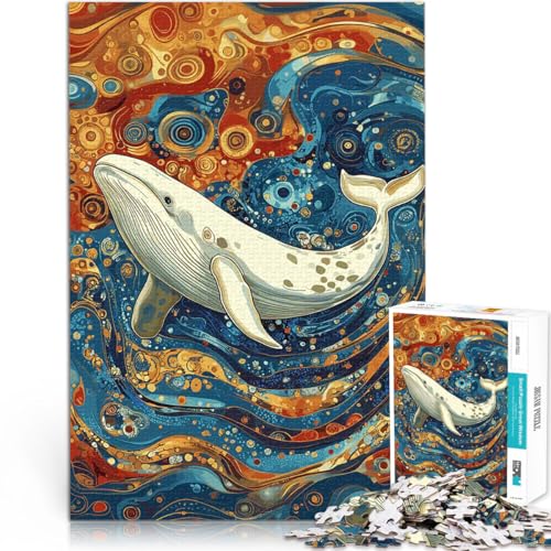 Weißer Wal im Gustav-Stil 2000-teiliges Puzzle für Teenager Für Familienspaß Wanddekoration Einzigartige Geburtstags 70x100cm Weißer Wal im Gustav-Stil 2000-teiliges Puzzle für Teenager Für Familienspaß Wanddekoration Einzigartige Geburtstags 70x100cm von SYUNFEI