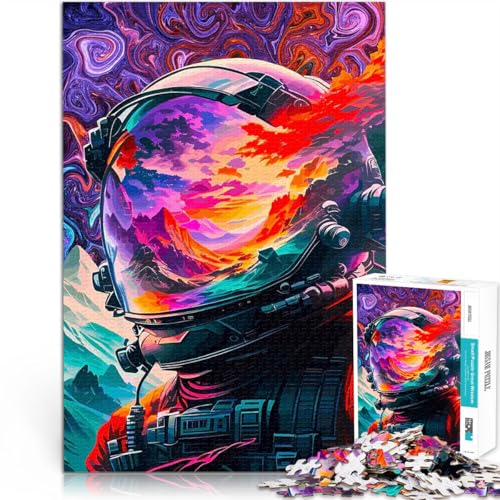 Weltraumtrends Puzzle für Erwachsene mit 1000 Teilen Geschenke zum Suchbegriff: Herausfordernde Spiele Wichtelgeschenke 38x26cm von SYUNFEI
