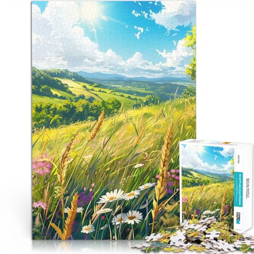 Wildblumen Anime 2000-teilige Puzzles für Teenager Trainieren Sie Ihr Gehirn und Ihre Hände Geburtstagsgeschenk, Geschenke 70x100cm Wildblumen Anime 2000-teilige Puzzles für Teenager Trainieren Sie Ihr Gehirn und Ihre Hände Geburtstagsgeschenk, Geschenke 70x100cm von SYUNFEI