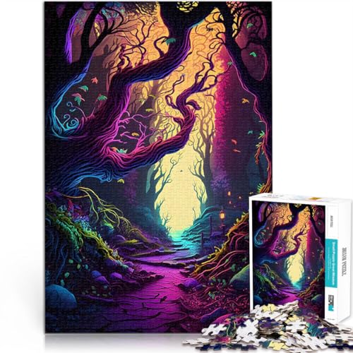 Zauberwald 2000-teiliges Puzzle für Teenager Helfen Sie dem Gehirn, süchtig machende Spielzeuge zu trainieren, um Geduld zu entwickeln Wanddekoration 70x100cm Zauberwald 2000-teiliges Puzzle für Teenager Helfen Sie dem Gehirn, süchtig machende Spielzeuge zu trainieren, um Geduld zu entwickeln Wanddekoration 70x100cm von SYUNFEI