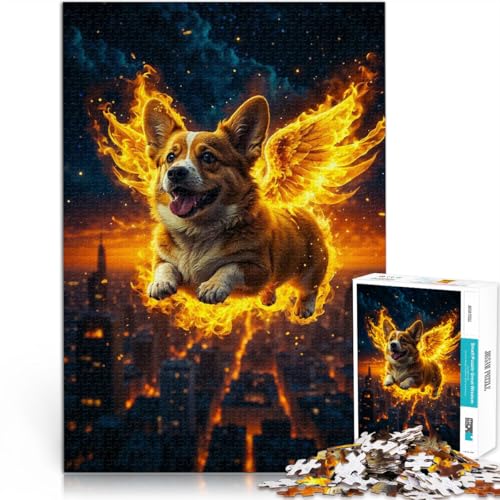 fliegendes gelbes Hundetier 2000-teilige Puzzles für Erwachsene Denksportaufgabe für Jedes Stück ist einzigartig – Anspruchsvolles Familienspiel 70x100cm fliegendes gelbes Hundetier 2000-teilige Puzzles für Erwachsene Denksportaufgabe für Jedes Stück ist einzigartig – Anspruchsvolles Familienspiel 70x100cm von SYUNFEI