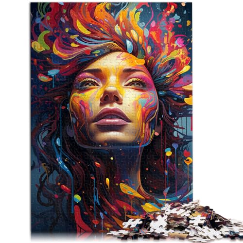 Puzzle für Erwachsene 1000 Teile Malen Farbe Mädchen Das Puzzle ganze Familie 10,27 Zoll x 14,96 Zoll für 14-Jährige Puzzle für Erwachsene 1000 Teile Malen Farbe Mädchen Das Puzzle ganze Familie 10,27 Zoll x 14,96 Zoll für 14-Jährige von SYUNFEI