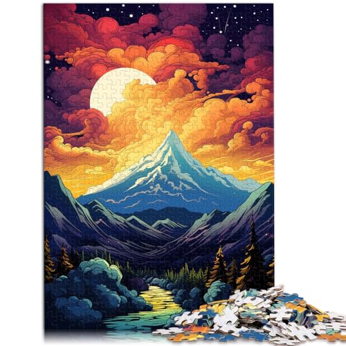 Puzzle für Erwachsene mit 1000 Teilen, Aurora, Sonnenuntergang, Berge, Spielzeug, Denkspiel, 26 x 38cm, Geschenkideen für Teenager ab 14 Jahren Puzzle für Erwachsene mit 1000 Teilen, Aurora, Sonnenuntergang, Berge, Spielzeug, Denkspiel, 26 x 38cm, Geschenkideen für Teenager ab 14 Jahren von SYUNFEI