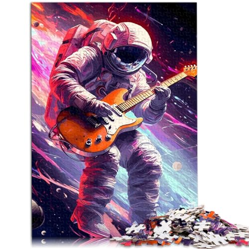 Puzzle für Erwachsene, 1000 Teile, Galaktische Astronautengitarre, Lernspielzeug, Familienspiele, tolles Geschenk,50x75cm, für Teenager ab 14 Jahren Puzzle für Erwachsene, 1000 Teile, Galaktische Astronautengitarre, Lernspielzeug, Familienspiele, tolles Geschenk,50x75cm, für Teenager ab 14 Jahren von SYUNFEI
