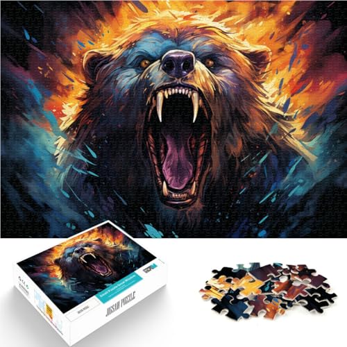 Puzzle für Erwachsene, 2000 Teile, Bärenspielzeug, Denkspiel, jedes Teil ist einzigartig – anspruchsvolles Familienspiel, 70 x 100 cm, für Teenager ab 14 Jahren Puzzle für Erwachsene, 2000 Teile, Bärenspielzeug, Denkspiel, jedes Teil ist einzigartig – anspruchsvolles Familienspiel, 70 x 100 cm, für Teenager ab 14 Jahren von SYUNFEI