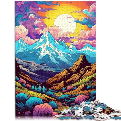 Puzzle für Erwachsene 2000 Teile Berge Familienspiel ganze Familie 27,56 in x 39,37 in für Teenager ab 14 Jahren von SYUNFEI