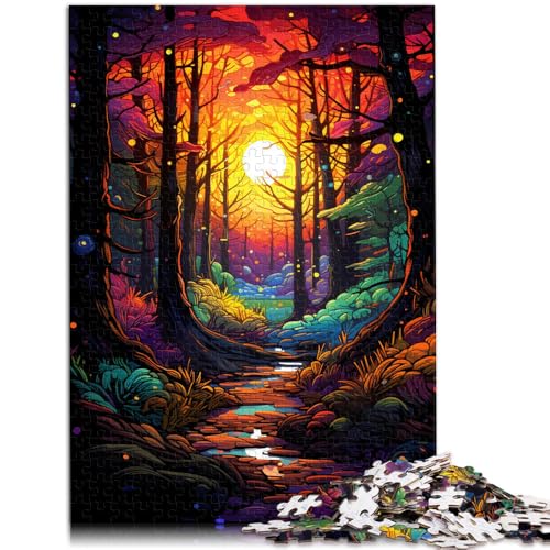 Puzzle für Erwachsene, 1000 Teile, Bialowieza-Wald, Heimdekoration, Puzzle-Spielzeug, tolle Geschenke und Spielzeuge, 26x38cm, für Teenager ab 14 Jahren von SYUNFEI