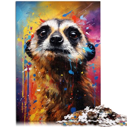 Puzzle für Erwachsene, 2000 Teile, Erdmännchen, bunt. Das Puzzle ganze Familie, 70 x 100 cm, für 14-Jährige von SYUNFEI