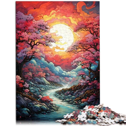 Puzzle für Erwachsene, 2000 Teile, Fantasie von Kirschblüten, Spielzeug, Denkspiel, Stressabbau, 70 x 100 cm, für Jugendliche ab 14 Jahren Puzzle für Erwachsene, 2000 Teile, Fantasie von Kirschblüten, Spielzeug, Denkspiel, Stressabbau, 70 x 100 cm, für Jugendliche ab 14 Jahren von SYUNFEI