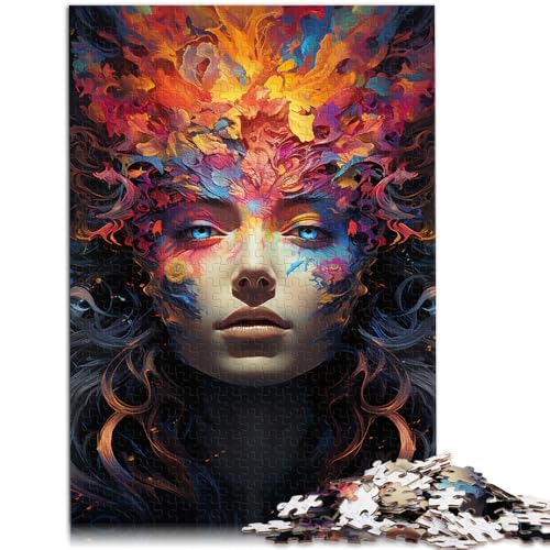 Puzzle für Erwachsene, 1000 Teile, Hexe, Lernspielzeug, Familienspiele, 19,7 x 29,5 Zoll, für Teenager ab 14 Jahren von SYUNFEI