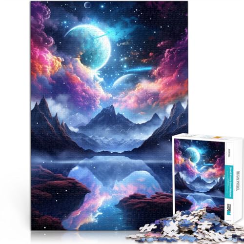 1000-teiliges Puzzle für Erwachsene mit japanischen Landschaften und Bergen, Spielzeug, Denkspiel, fördert die Liebe zwischen Paaren,38x52cm von SYUNFEI