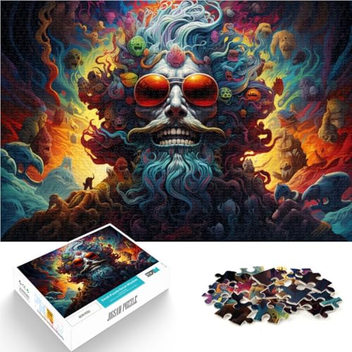 Puzzle für Erwachsene, 1000 Teile, Meister des Universums, Heimdekoration, Puzzlespielzeug, Trainieren Sie Ihr Gehirn und Ihre Hände, 14,96 x 20,47 Zoll von SYUNFEI