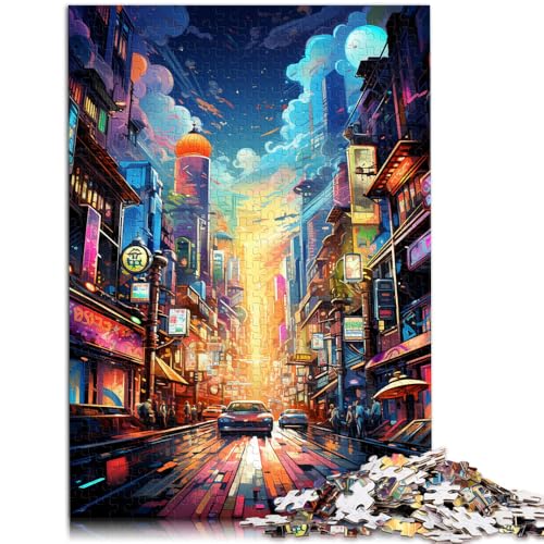 Puzzle für Erwachsene, 1000 Teile, Neon-Stadt Tokio, Lernspiele für Zuhause, DIY-Spielzeug, tolle Geschenke und Spielzeuge, 26x38cm, für Teenager ab 14 Jahren Puzzle für Erwachsene, 1000 Teile, Neon-Stadt Tokio, Lernspiele für Zuhause, DIY-Spielzeug, tolle Geschenke und Spielzeuge, 26x38cm, für Teenager ab 14 Jahren von SYUNFEI