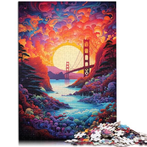 Puzzle für Erwachsene, 2000 Teile, Ozeanbrücke, zum Ausmalen des Puzzles, geeignet als Schreibtischdekoration, 27,56 x 39,37 Zoll, für Jugendliche ab 14 Jahren von SYUNFEI