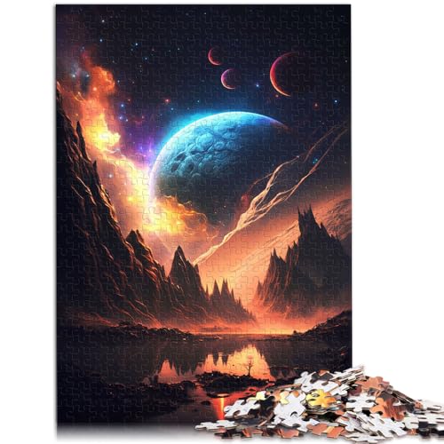 Puzzle für Erwachsene, 1000 Teile, Planetenlandschaft, Lernspielzeug, Familienspiele, EIN Kunstwerk, 50 x 75 cm, für Teenager ab 14 Jahren von SYUNFEI