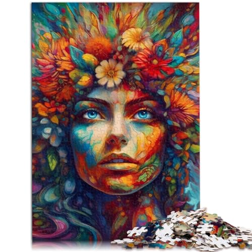 Puzzle für Erwachsene, 1000 Teile, Regenbogengeist, Lernspielzeug, Familienspiele, tolles Geschenk für Spiele,50x75cm, für Teenager ab 14 Jahren von SYUNFEI