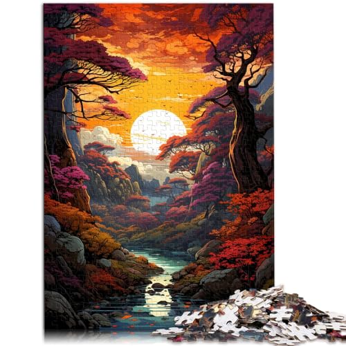 Puzzle für Erwachsene, 2000 Teile, Die Schönheit des Nara-Parks, Lernspiele für Zuhause, DIY-Spielzeug, Trainieren Sie Ihr Gehirn und Ihre Hände, 27,56 x 39,37 Zoll von SYUNFEI