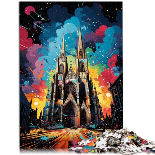 für Erwachsene Puzzle St Erwachsene 1000 Teile Puzzle Geschenke 10,27 in x 14,96 in Holzbrettpuzzles Geeignet Erwachsene und Jugendliche ab 14 Jahren Erwachsene und Kinder von SYUNFEI