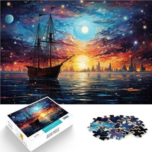 für Erwachsene Puzzle eine Mondnacht Puzzle für Erwachsene 1000 Teile 14,96 Zoll x 20,47 Zoll Papppuzzles für Erwachsene und Kinder Herausforderndes Spielgeschenk für Erwachsene Puzzle eine Mondnacht Puzzle für Erwachsene 1000 Teile 14,96 Zoll x 20,47 Zoll Papppuzzles für Erwachsene und Kinder Herausforderndes Spielgeschenk von SYUNFEI