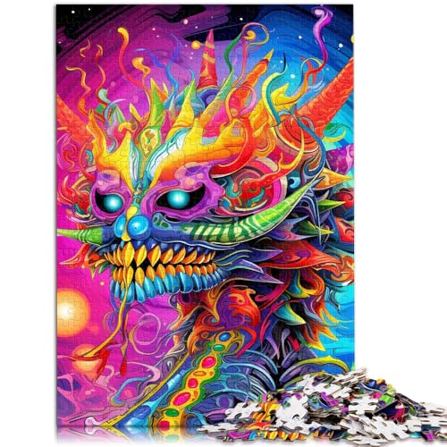 Puzzle für Erwachsene, 1000 Teile, Art Flying Dragons, Spielzeug, Denkspiel, ganze Familie, 14,96 Zoll x 20,47 Zoll Puzzle für Erwachsene, 1000 Teile, Art Flying Dragons, Spielzeug, Denkspiel, ganze Familie, 14,96 Zoll x 20,47 Zoll von SYUNFEI